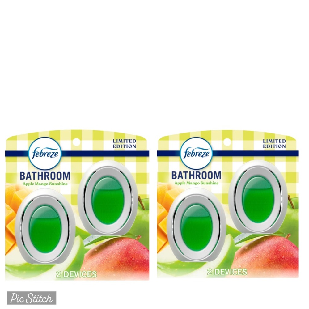 Febreze X4 Small Spaces APPLE MANGO SUNSHINE Air Freshener RARE